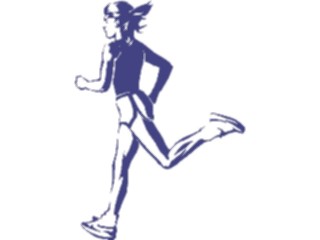 Sticker Custom Preview Image #123728 Sports Track Field Runner06