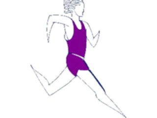 Sticker Custom Preview Image #123731 Sports Track Field Runner09