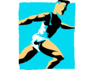 Sticker Custom Preview Image #123733 Sports Track Field Runner11