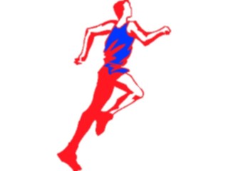 Sticker Custom Preview Image #123736 Sports Track Field Runner14