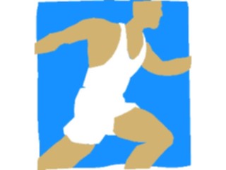 Sticker Custom Preview Image #123737 Sports Track Field Runner15