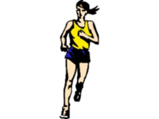 Sticker Custom Preview Image #123740 Sports Track Field Runner18