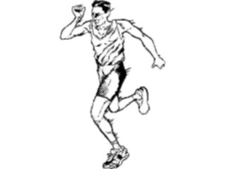 Sticker Custom Preview Image #123741 Sports Track Field Runner19