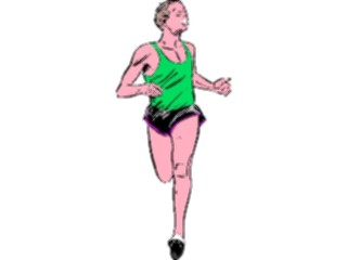 Sticker Custom Preview Image #123744 Sports Track Field Runner22