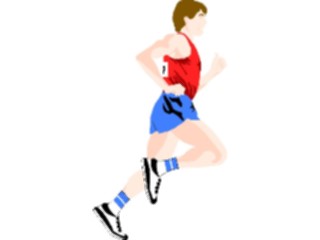 Sticker Custom Preview Image #123750 Sports Track Field Runner28