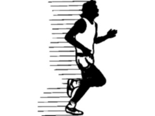 Sticker Custom Preview Image #123754 Sports Track Field Runner32