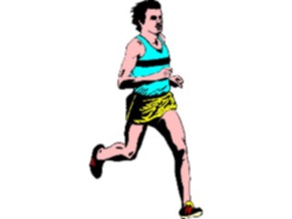 Sticker Custom Preview Image #123758 Sports Track Field Runner36