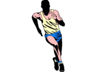 Sticker Custom Preview Image #123759 Sports Track Field Runner37