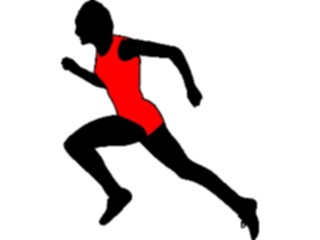 Sticker Custom Preview Image #123760 Sports Track Field Runner38