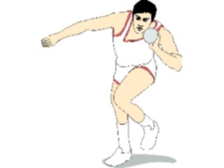 Sticker Custom Preview Image #123803 Sports Track Field Shot Put8