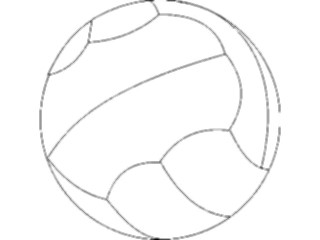 Sticker Custom Preview Image #123817 Sports Volleyball Ball08