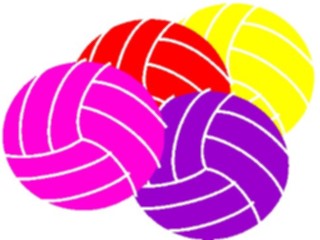 Sticker Custom Preview Image #123839 Sports Volleyball Balls1