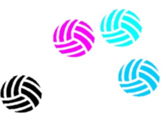 Sticker Custom Preview Image #123841 Sports Volleyball Balls3