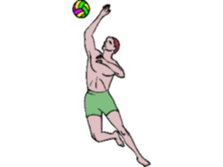 Sticker Custom Preview Image #123843 Sports Volleyball Beach Volleyball2