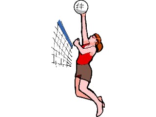 Sticker Custom Preview Image #123858 Sports Volleyball Player04