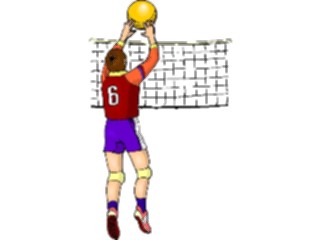 Sticker Custom Preview Image #123863 Sports Volleyball Player09