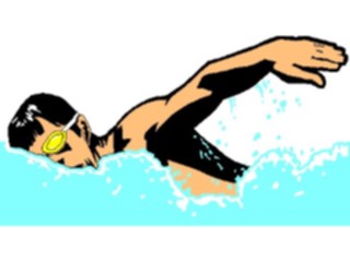 Sticker Custom Preview Image #123936 Sports Water Sports Swimming02