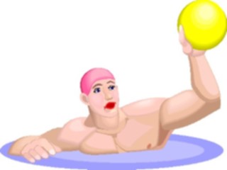 Sticker Custom Preview Image #123986 Sports Water Sports Water Polo Player2