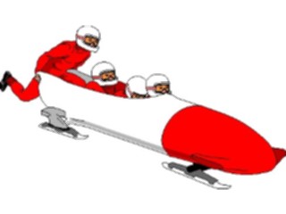 Sticker Custom Preview Image #123996 Sports Winter Sports Bobsled2