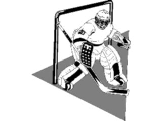 Sticker Custom Preview Image #124018 Sports Winter Sports Ice Hockey Goalie1