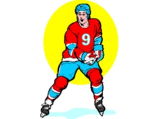 Sticker Custom Preview Image #124033 Sports Winter Sports Ice Hockey Player08