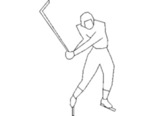 Sticker Custom Preview Image #124040 Sports Winter Sports Ice Hockey Player15