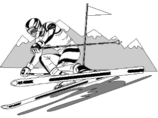 Sticker Custom Preview Image #124135 Sports Winter Sports Skier07