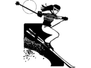 Sticker Custom Preview Image #124137 Sports Winter Sports Skier09