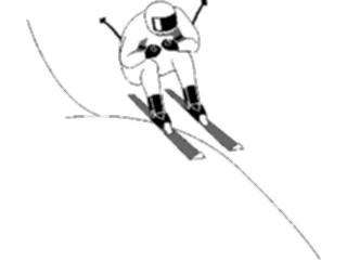 Sticker Custom Preview Image #124148 Sports Winter Sports Skier20