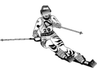 Sticker Custom Preview Image #124149 Sports Winter Sports Skier21