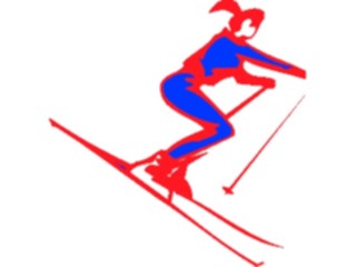 Sticker Custom Preview Image #124153 Sports Winter Sports Skier25