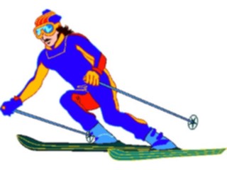 Sticker Custom Preview Image #124168 Sports Winter Sports Skier40
