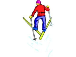 Sticker Custom Preview Image #124182 Sports Winter Sports Skier54