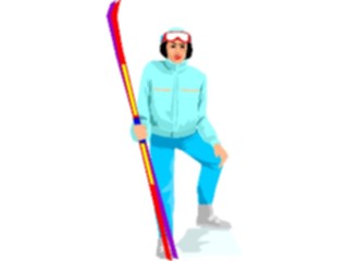 Sticker Custom Preview Image #124197 Sports Winter Sports Skier69