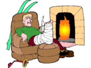 Sticker Custom Preview Image #124214 Sports Winter Sports Skiing Accident