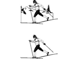 Sticker Custom Preview Image #124216 Sports Winter Sports Skiing Cross Country02