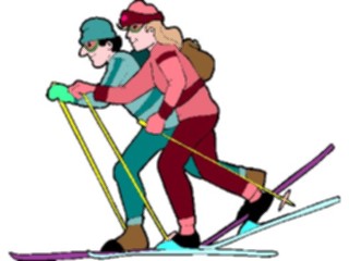 Sticker Custom Preview Image #124226 Sports Winter Sports Skiing Cross Country12