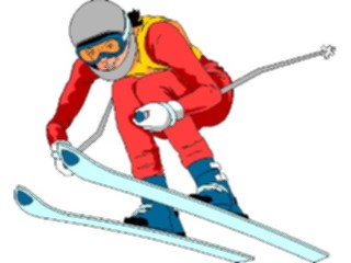 Sticker Custom Preview Image #124239 Sports Winter Sports Skiing Jumper01