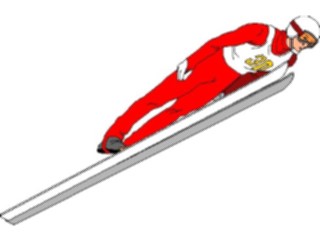 Sticker Custom Preview Image #124240 Sports Winter Sports Skiing Jumper02