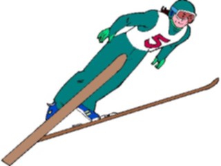 Sticker Custom Preview Image #124248 Sports Winter Sports Skiing Jumper10