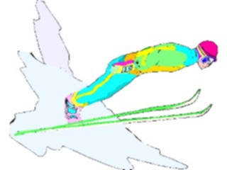 Sticker Custom Preview Image #124254 Sports Winter Sports Skiing Jumper16