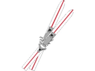 Sticker Custom Preview Image #124257 Sports Winter Sports Skis1