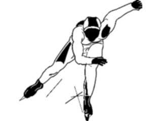 Sticker Custom Preview Image #124267 Sports Winter Sports Speed Skating05