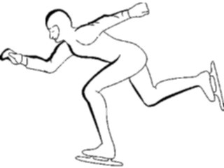 Sticker Custom Preview Image #124268 Sports Winter Sports Speed Skating06