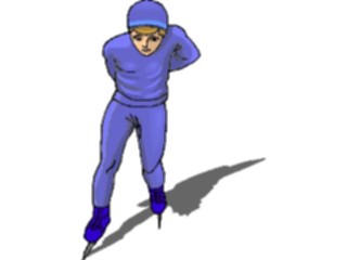 Sticker Custom Preview Image #124276 Sports Winter Sports Speed Skating14