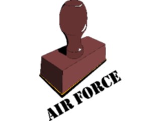 Sticker Custom Preview Image #124290 Stamps Rubber Stamps Air Force