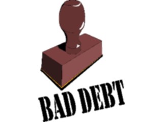 Sticker Custom Preview Image #124301 Stamps Rubber Stamps Bad Debt