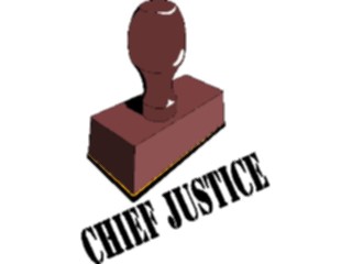 Sticker Custom Preview Image #124320 Stamps Rubber Stamps Chief Justice