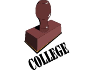 Sticker Custom Preview Image #124325 Stamps Rubber Stamps College