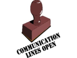 Sticker Custom Preview Image #124326 Stamps Rubber Stamps Communication Lines Open